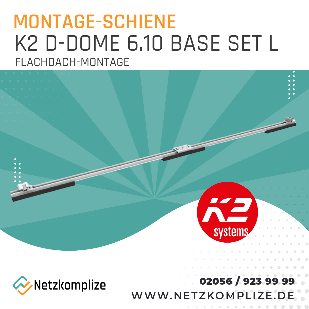 K2 D-Dome 6.10 Base Set L - Flachdach