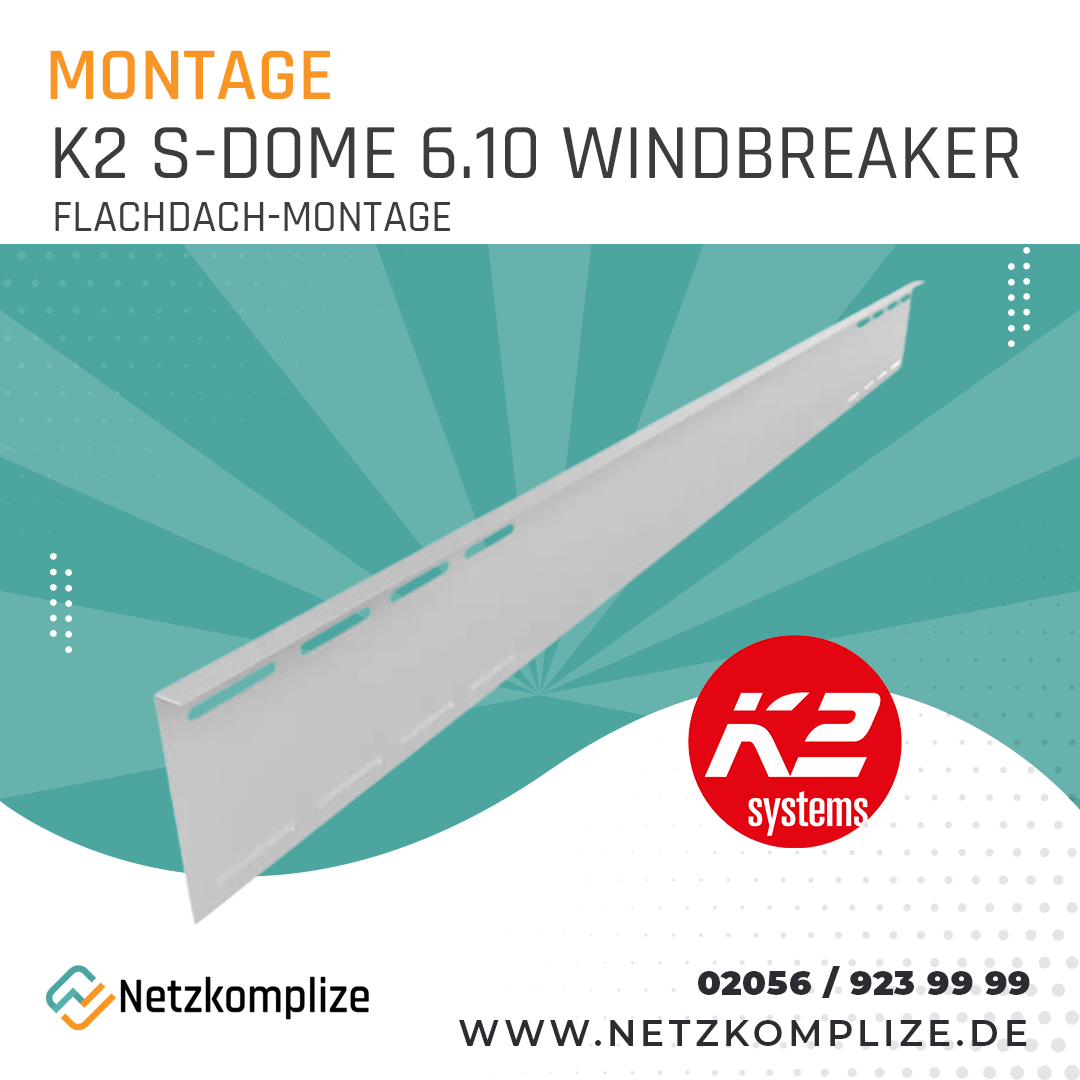 K2 S-Dome 6.10 Windbreaker - Flachdach