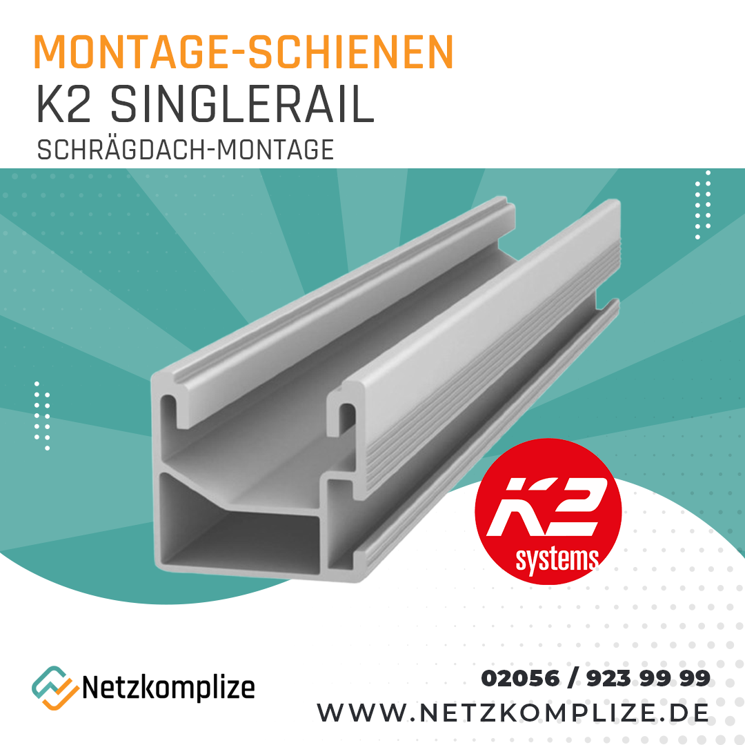 K2 SingleRail 36 Montage-Schiene 2,4m - 2003458