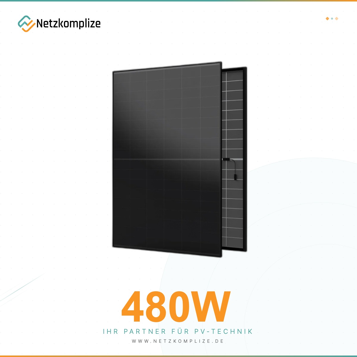 Sunpro 480W Bifazial Full Black SPDG480-BC108RL10 