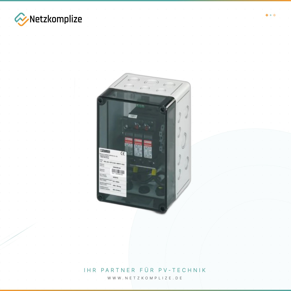 Phoenix Contact Generatoranschlusskasten SOL-SC-1ST-0-DC-1MPPT-1006 1834560